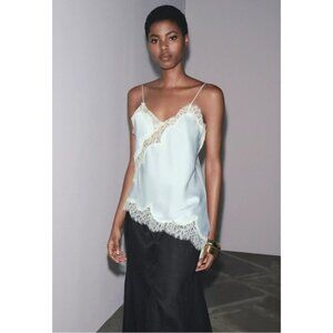 Zara ZW COLLECTION LACE CAMISOLE TOP